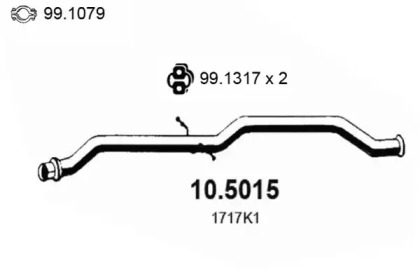 Трубка ASSO 10.5015