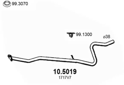 Трубка ASSO 10.5019