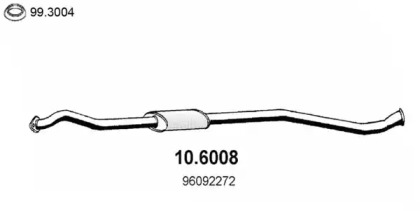 Амортизатор ASSO 10.6008