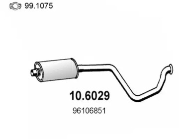 Амортизатор ASSO 10.6029