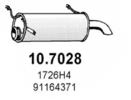 Амортизатор ASSO 10.7028