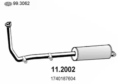 Амортизатор ASSO 11.2002