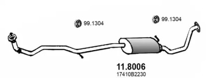 Амортизатор ASSO 11.8006