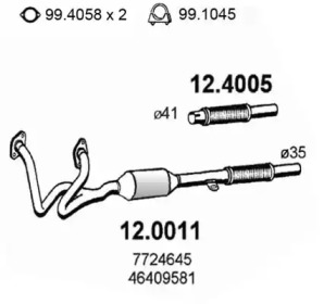 Катализатор ASSO 12.0011