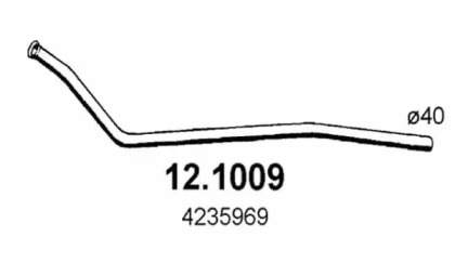 Трубка ASSO 12.1009