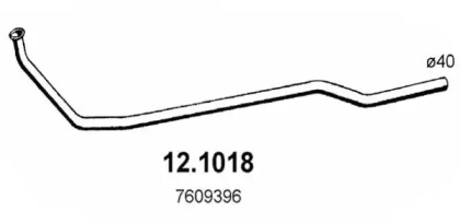 Трубка ASSO 12.1018