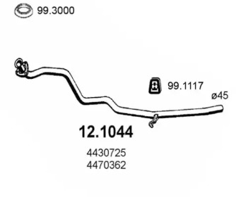 Трубка ASSO 12.1044