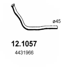 Трубка ASSO 12.1057