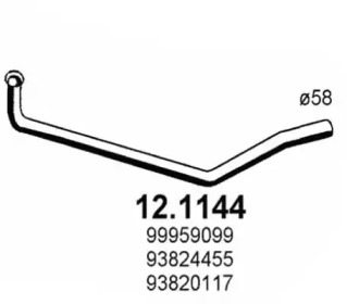 Трубка ASSO 12.1144