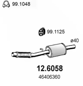 Амортизатор ASSO 12.6058