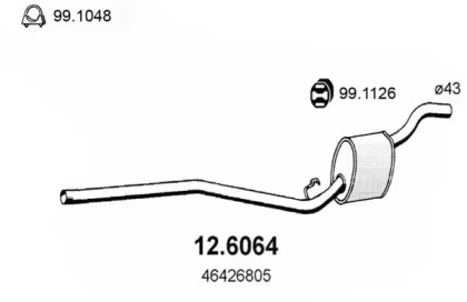 Амортизатор ASSO 12.6064