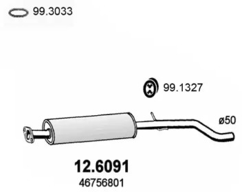 Амортизатор ASSO 12.6091