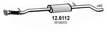 Амортизатор ASSO 12.6112