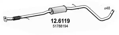 Амортизатор ASSO 12.6119