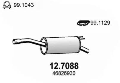 Амортизатор ASSO 12.7088