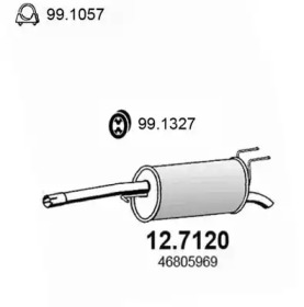 Амортизатор ASSO 12.7120