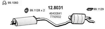 Амортизатор ASSO 12.8031