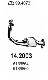 Амортизатор ASSO 14.2003