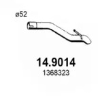 Трубка ASSO 14.9014