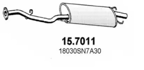 Амортизатор ASSO 15.7011