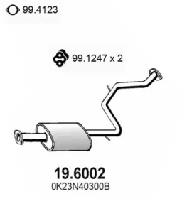 Амортизатор ASSO 19.6002