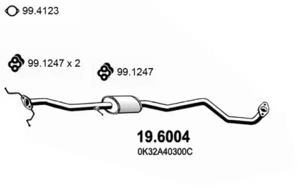 Амортизатор ASSO 19.6004