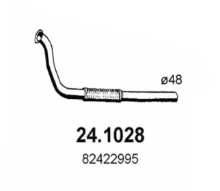 Трубка ASSO 24.1028