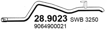 Трубка ASSO 28.9023