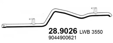 Трубка ASSO 28.9026