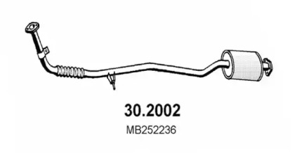 Амортизатор ASSO 30.2002