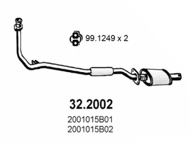 Амортизатор ASSO 32.2002