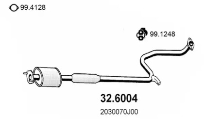 Амортизатор ASSO 32.6004