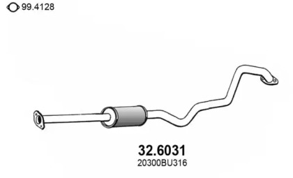 Амортизатор ASSO 32.6031