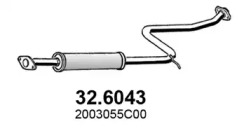 Амортизатор ASSO 32.6043