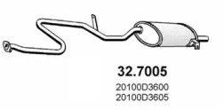 Амортизатор ASSO 32.7005