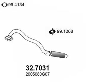 Амортизатор ASSO 32.7031