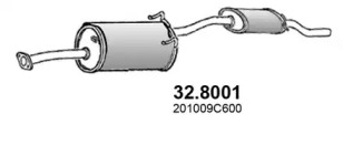 Амортизатор ASSO 32.8001