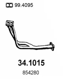 Трубка ASSO 34.1015