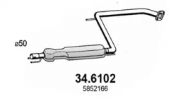 Амортизатор ASSO 34.6102