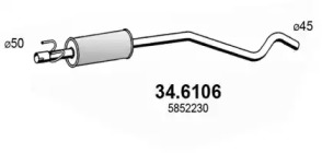 Амортизатор ASSO 34.6106