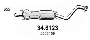 Амортизатор ASSO 34.6123