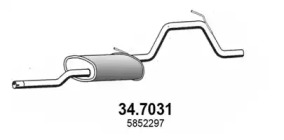 Амортизатор ASSO 34.7031