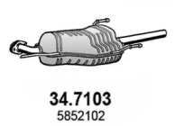 Амортизатор ASSO 34.7103