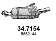 Амортизатор ASSO 34.7154