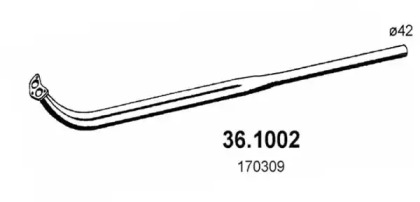 Трубка ASSO 36.1002