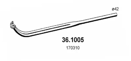 Трубка ASSO 36.1005