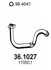 Трубка ASSO 36.1027