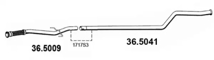 Трубка ASSO 36.5009