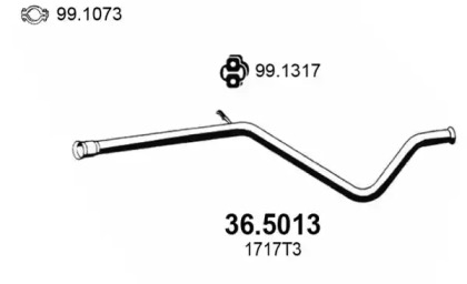 Трубка ASSO 36.5013