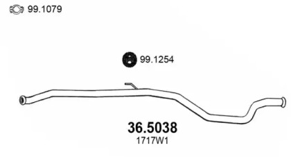 Трубка ASSO 36.5038